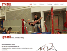 Tablet Screenshot of gym4all.nl